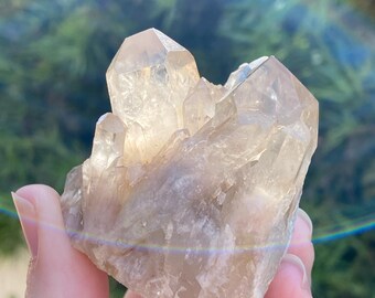 Rare Phantom Kundalini Smoky Citrine, Solar Plexus Chakra, Root Chakra, Vitality, Awakening