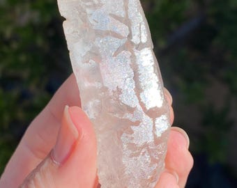 Rare Himalayan Nirvana Quartz: Glacial Hydrothermal Etchings, Enlightenment, Record Keeper
