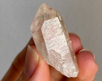 Golden Healer Lemurian Twin Crystal: Key, Self-Healed, Metaphysical Healing