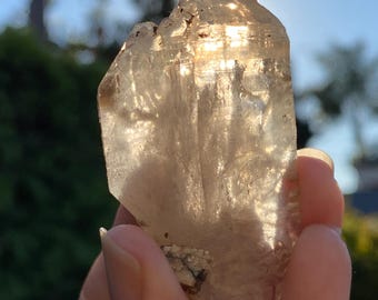 Smoky Quartz Lightbrary Cathedral from Mount Malosa, Zomba