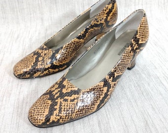 Vintage Snakeskin Heels main image 1
