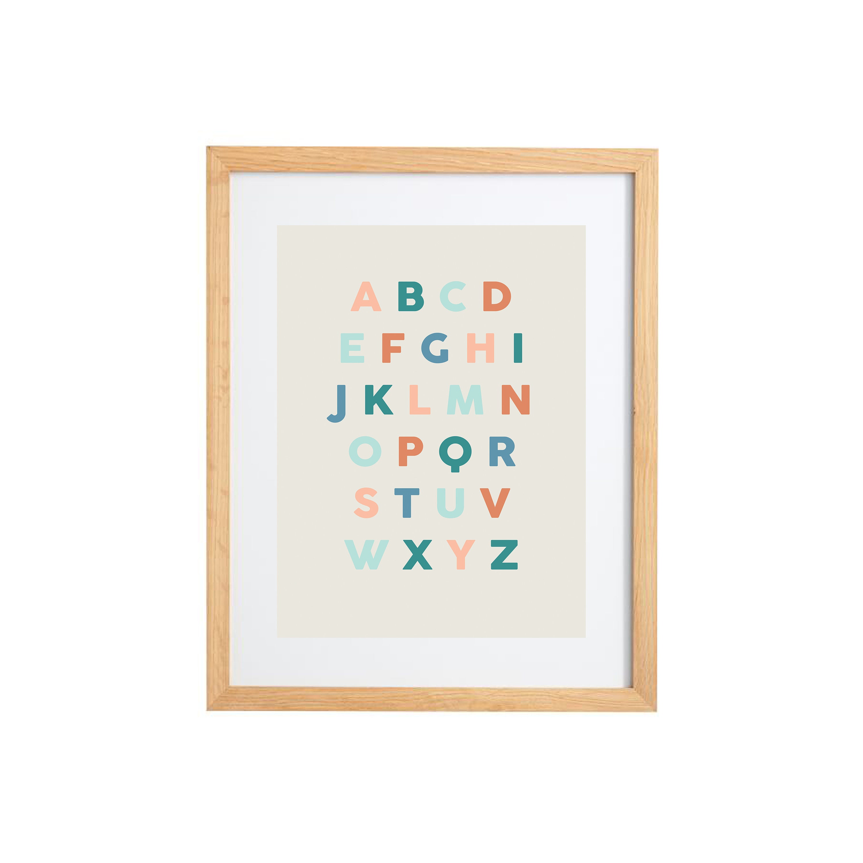 Letter Chart Printable Etsy