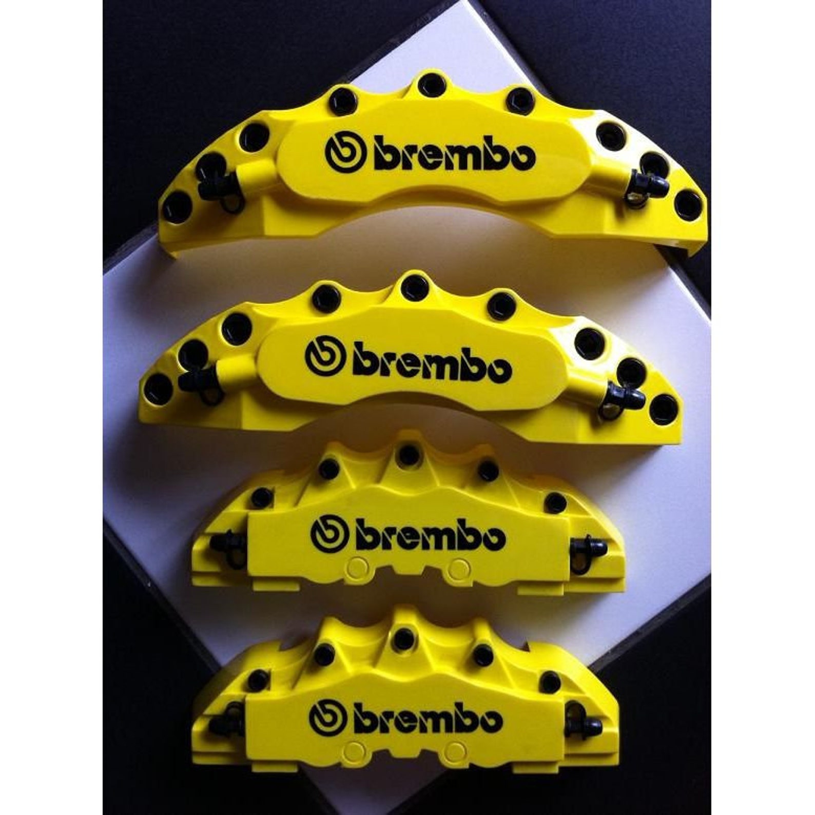 Brembo Colored Brake Caliper Covers Easy Montage Car Brake Etsy
