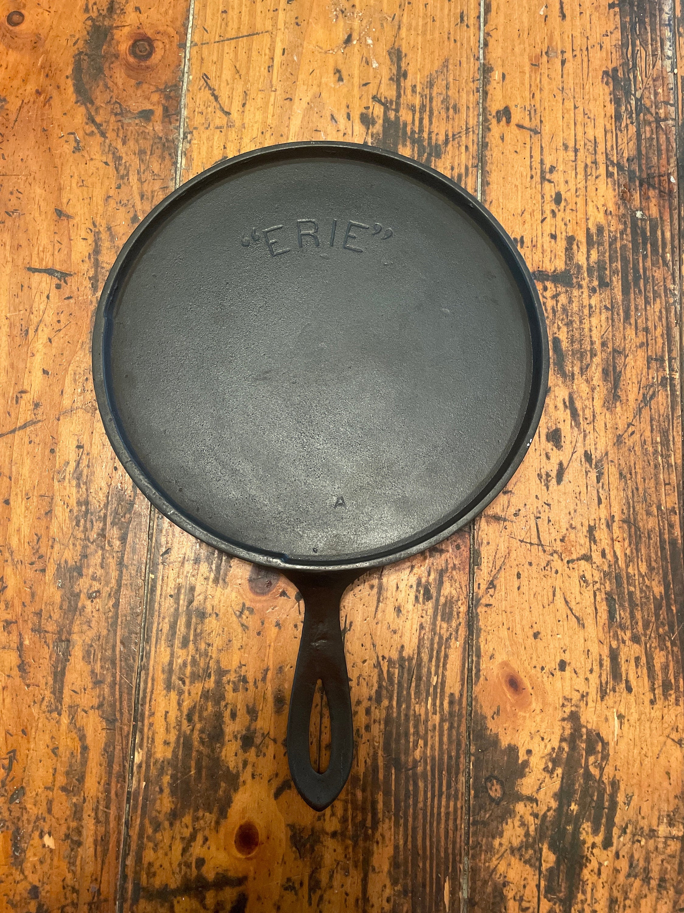 Griswold 7 cast iron griddle ERIE logo Etsy
