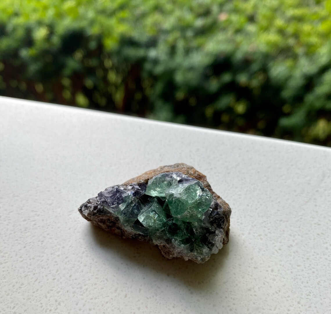 ColorChanging Fluorite Specimen Etsy