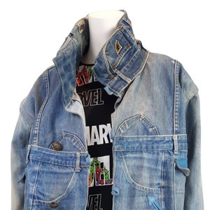 Original 1980’s Desigual Denim Patchwork Jacket