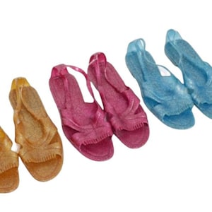 Jelly Glitter-sandalen uit de jaren 80