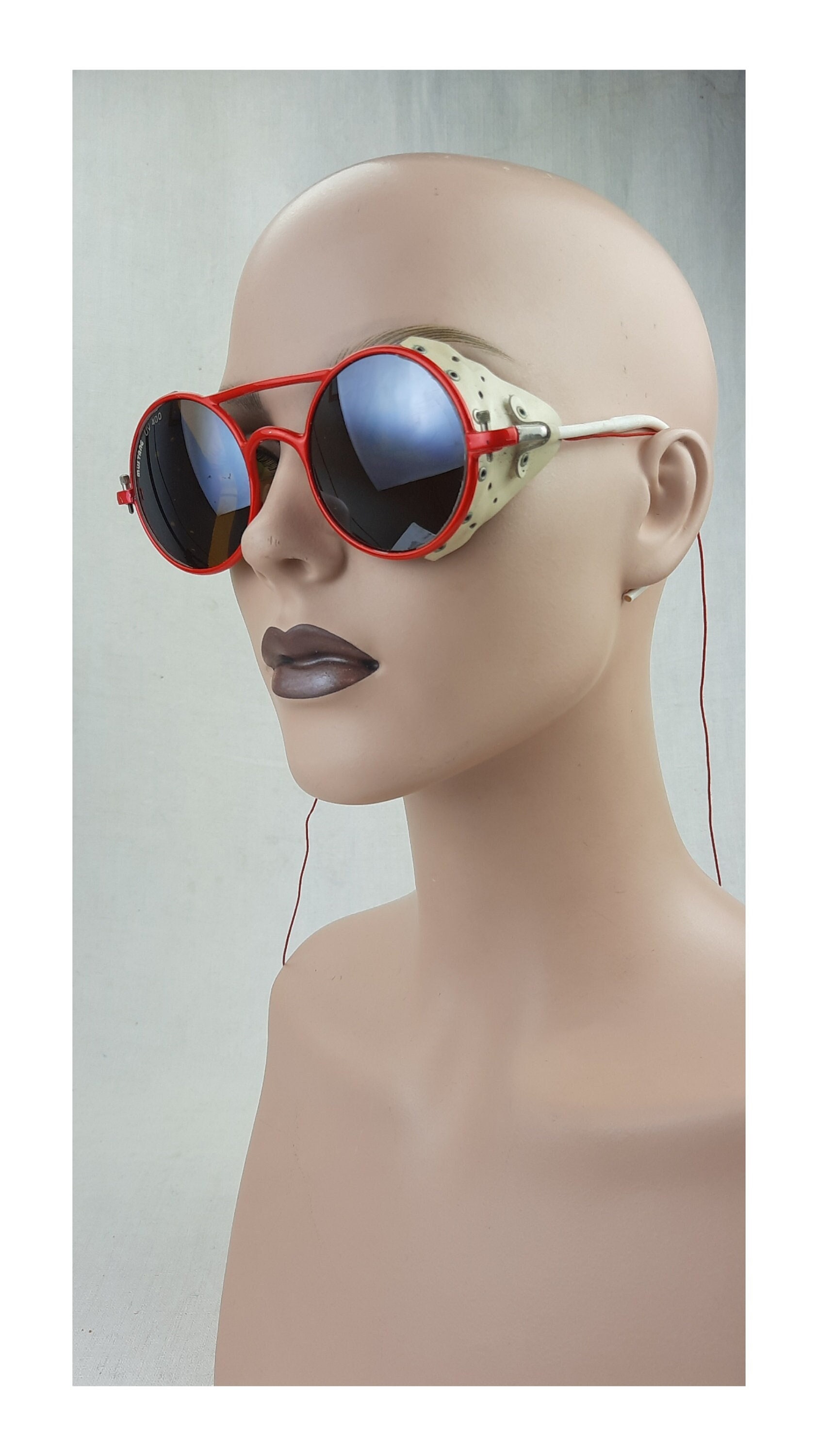 Lunettes De Soleil Glacier En Bois - Polarisation UV400, Monture Blanche, Par Eye Candy Gear