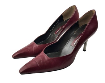 Charles Jourdan burgundy heels EU 37.5