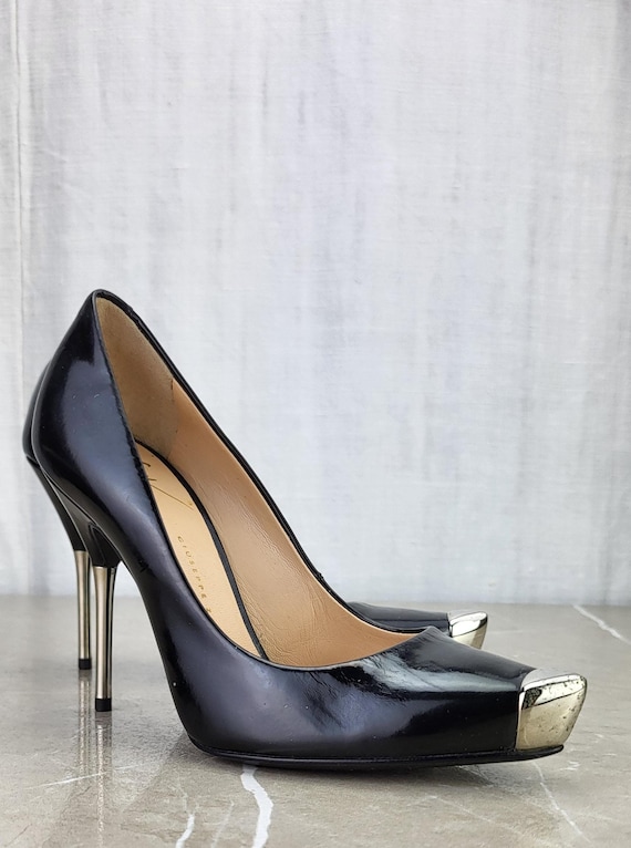 Giuseppe Zanotti Metal Toe Heels Sz. IT 35 - Etsy