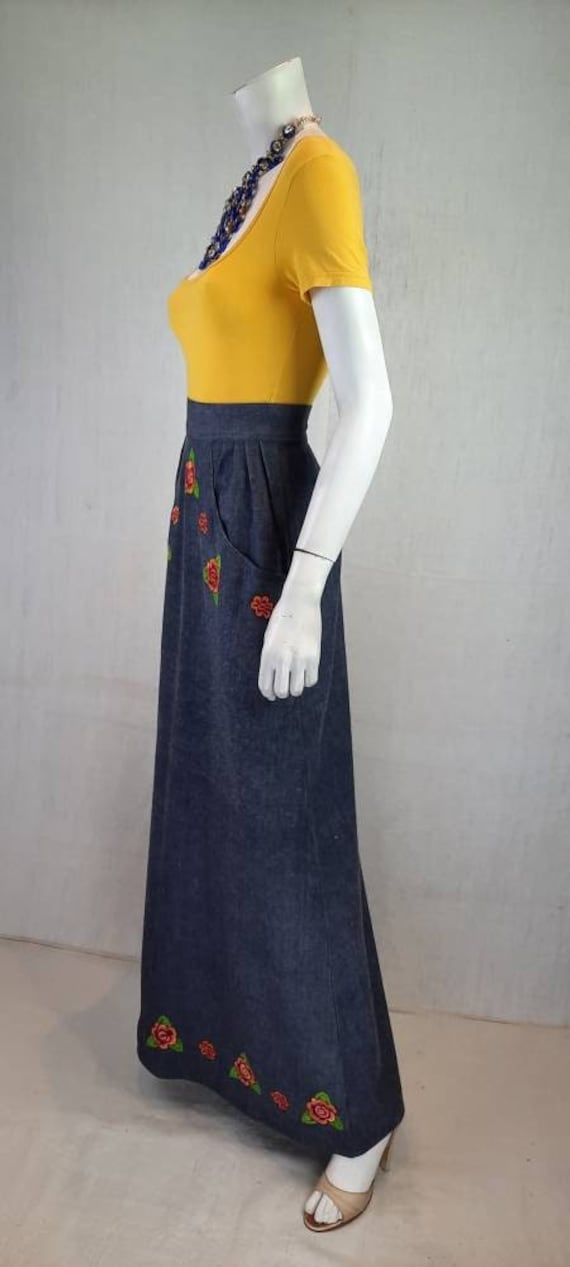 1970s Custom Cutout Knit Maxi (S/M) main image 0