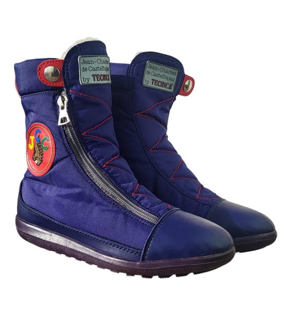 Vintage Jean-charles De Castelbajac X Tecnica Winter Boots | Sz