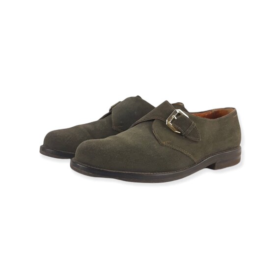 Buy Vintage Balenciaga Single Monk Strap Shoes EU 42 Online in India Etsy