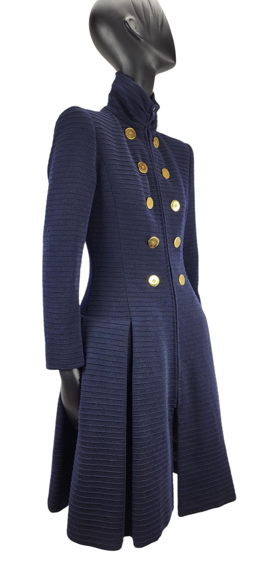 CHRISTIAN LACROIX カシミヤ混 コート 金ボタン フランス製 CHRISTIAN LACROIX カシミヤ混 コート 金ボタン フランス製 - メルカリ