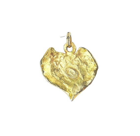Loola Paris goldtone heart pendant - image 2
