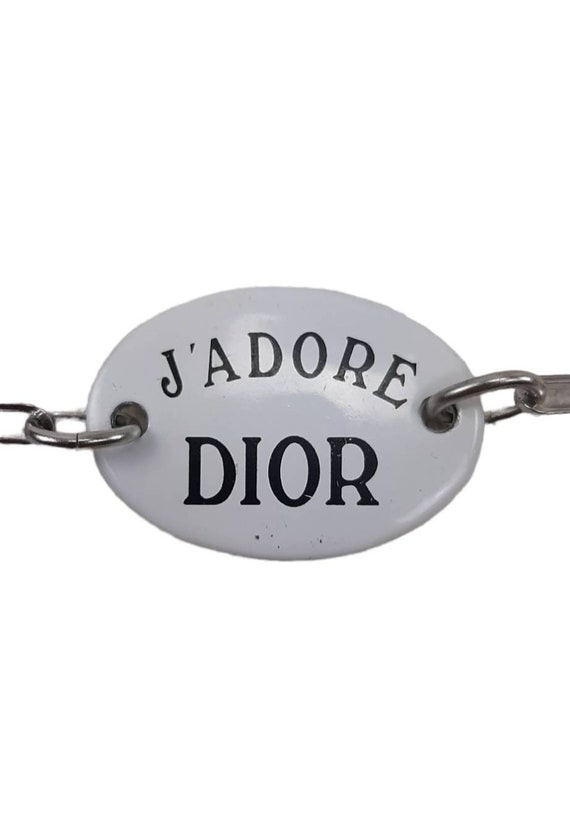 Rare Christian Dior by John Galliano Bracelet With J'adore