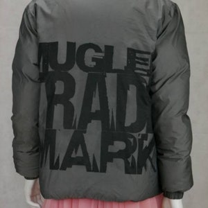1990s Thierry Mugler Trademark down jacket