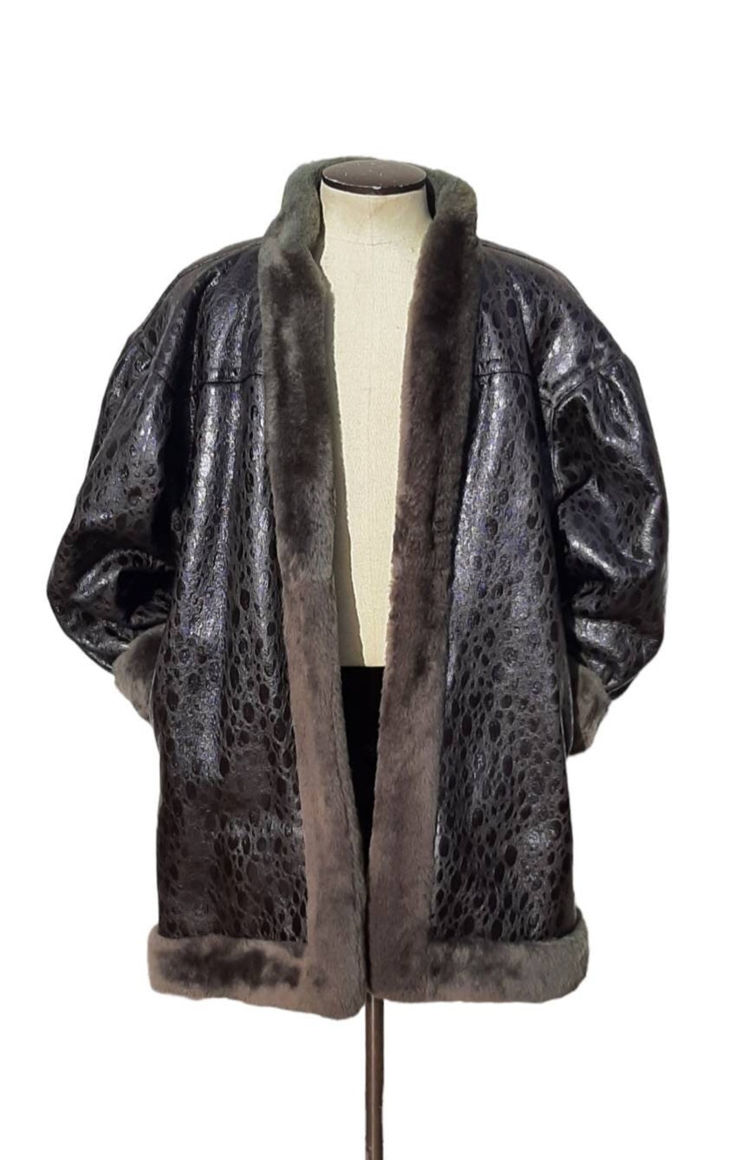 ハンサム♪◇Shearling ジャケット◇Saint Laurent SAINT LAURENT Shearling jacket | NET-A-PORTER