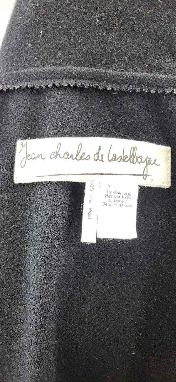Vintage 1980s Jean-charles De Castelbajac Wool Coat, Colorblock