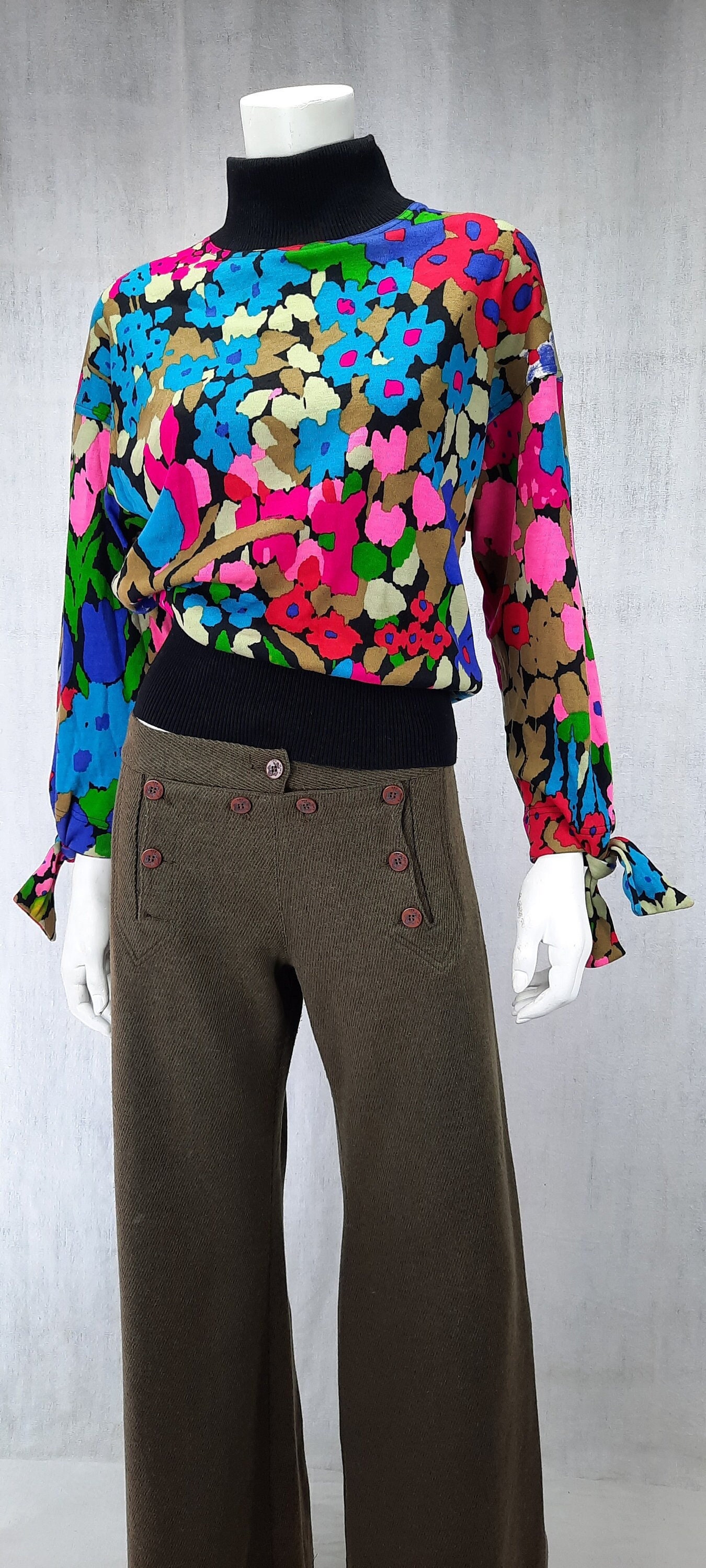 Vintage Leonard Paris Top - Etsy Vintage Leonard Paris Top - Etsy