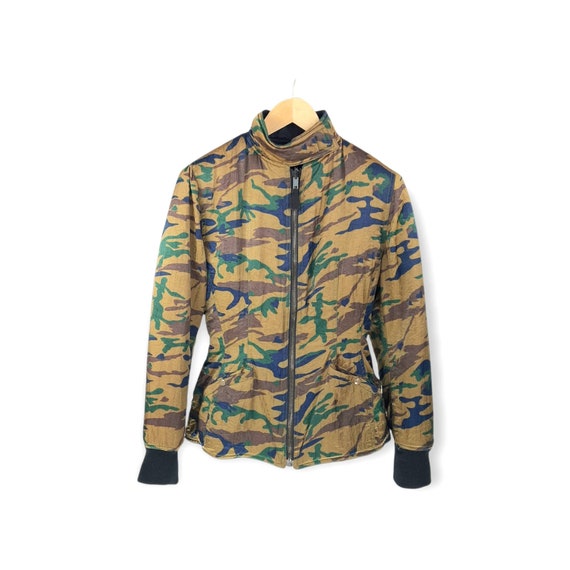 1990s Jean Paul Gaultier Junior Camouflage Zip up Puffer Jacket - Etsy 