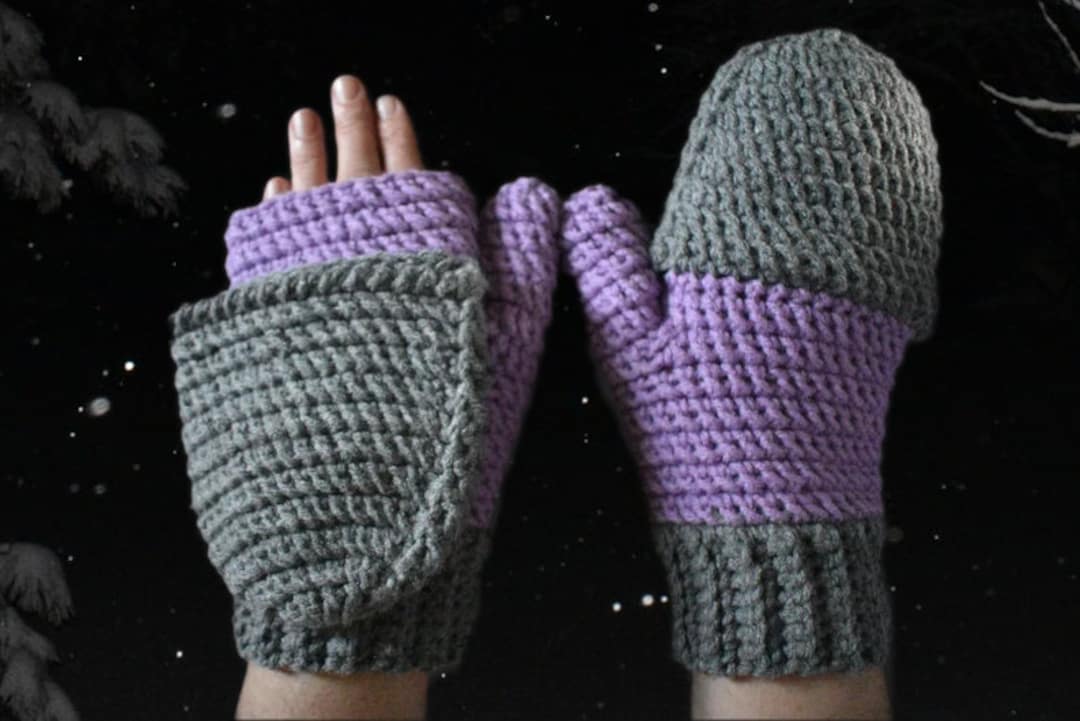 Berinut Convertible Mitten Pattern Etsy