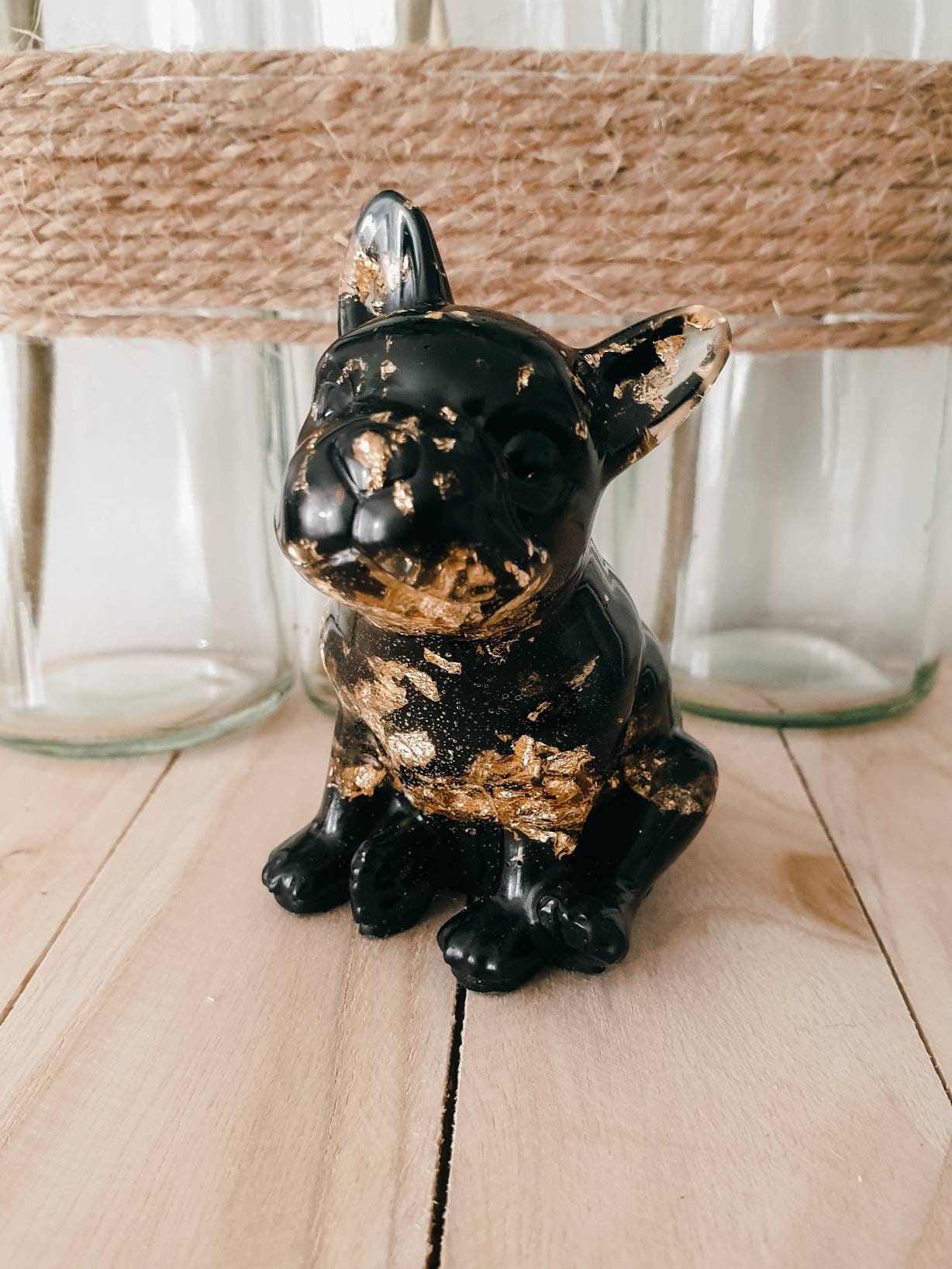 Bouledogue en Résine