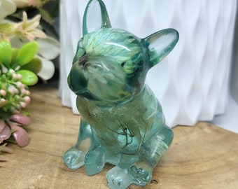 Figurine Bouledogue en résine