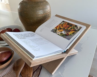 Coffee Table Book Stand, Cookbook and Recipe Display