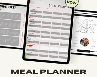 Printable Balanced Eating Meal Planner
