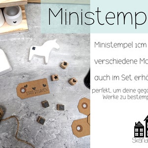 Mini tampons * petits tampons * idéal pour les décorations moulées et les pendentifs
