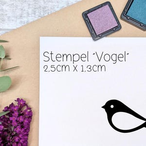 Mini timbro * piccolo uccello * piccoli timbri * ideale per decorazioni in fusione e pendenti