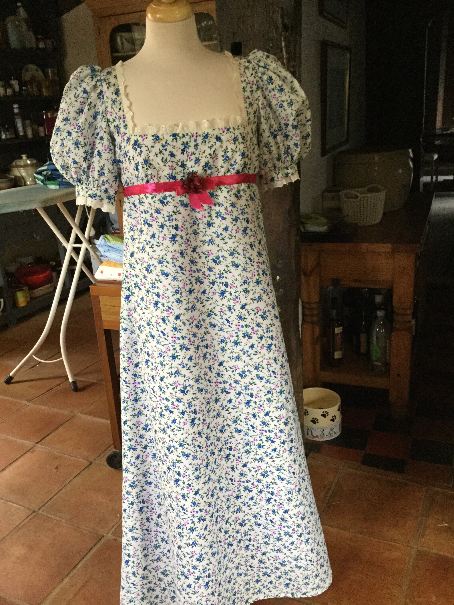 JANE Austen Bridgerton Regency style day dress size 12 | Etsy