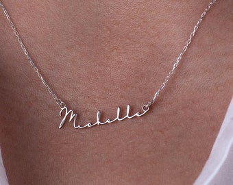 Gold Name Necklace - Etsy