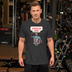 Winners Never Quit - The American Hero Tee from The Boys Series! Unisex t-shirt