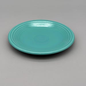 Fiesta Seamist Turquoise Ceramic 7 1/4-Inches Salad Plate Homer Laughlin USA