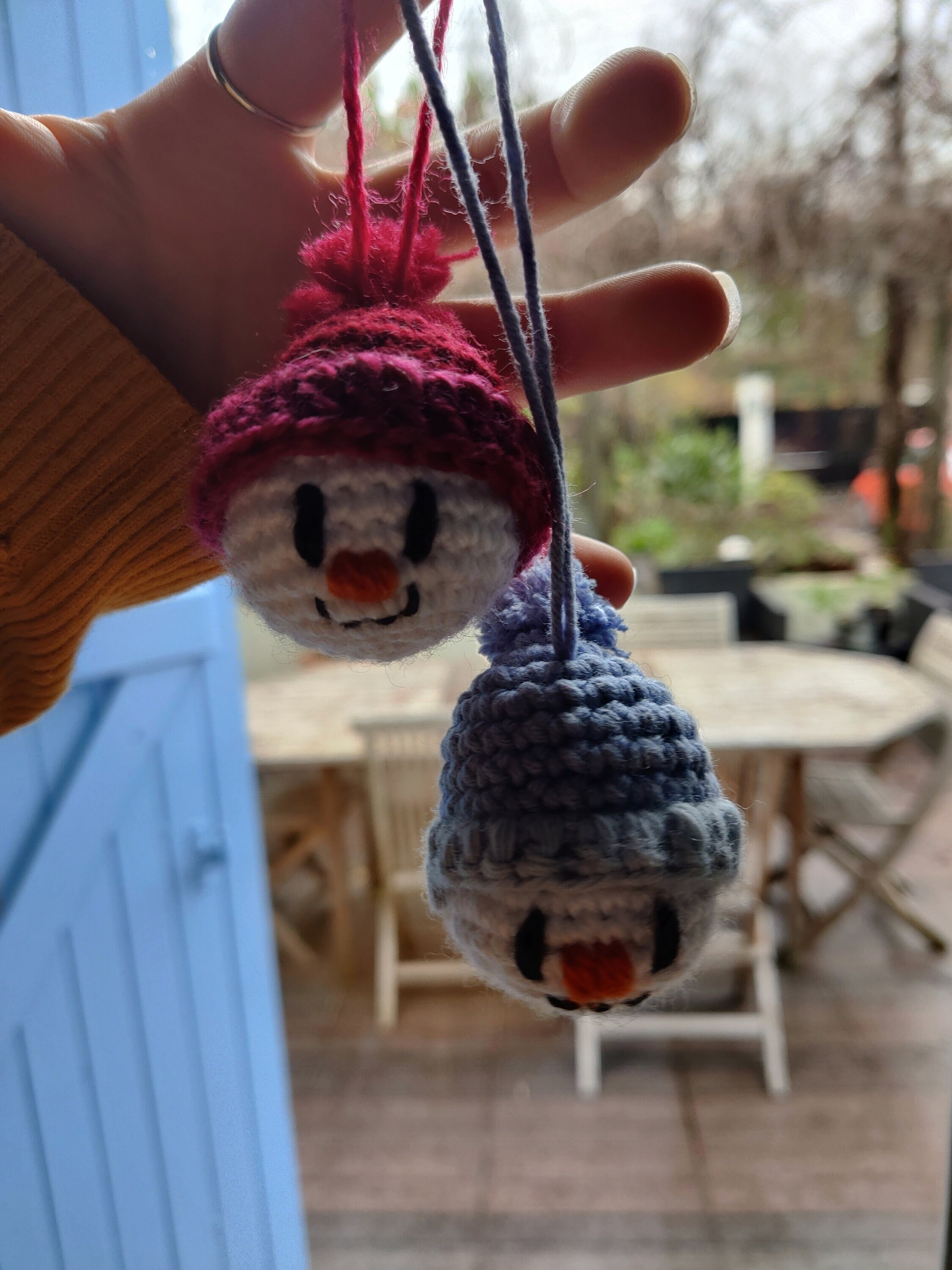 Boule de Noël Bonhomme Neige