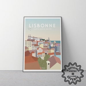 Cartel de Lisboa en Portugal
