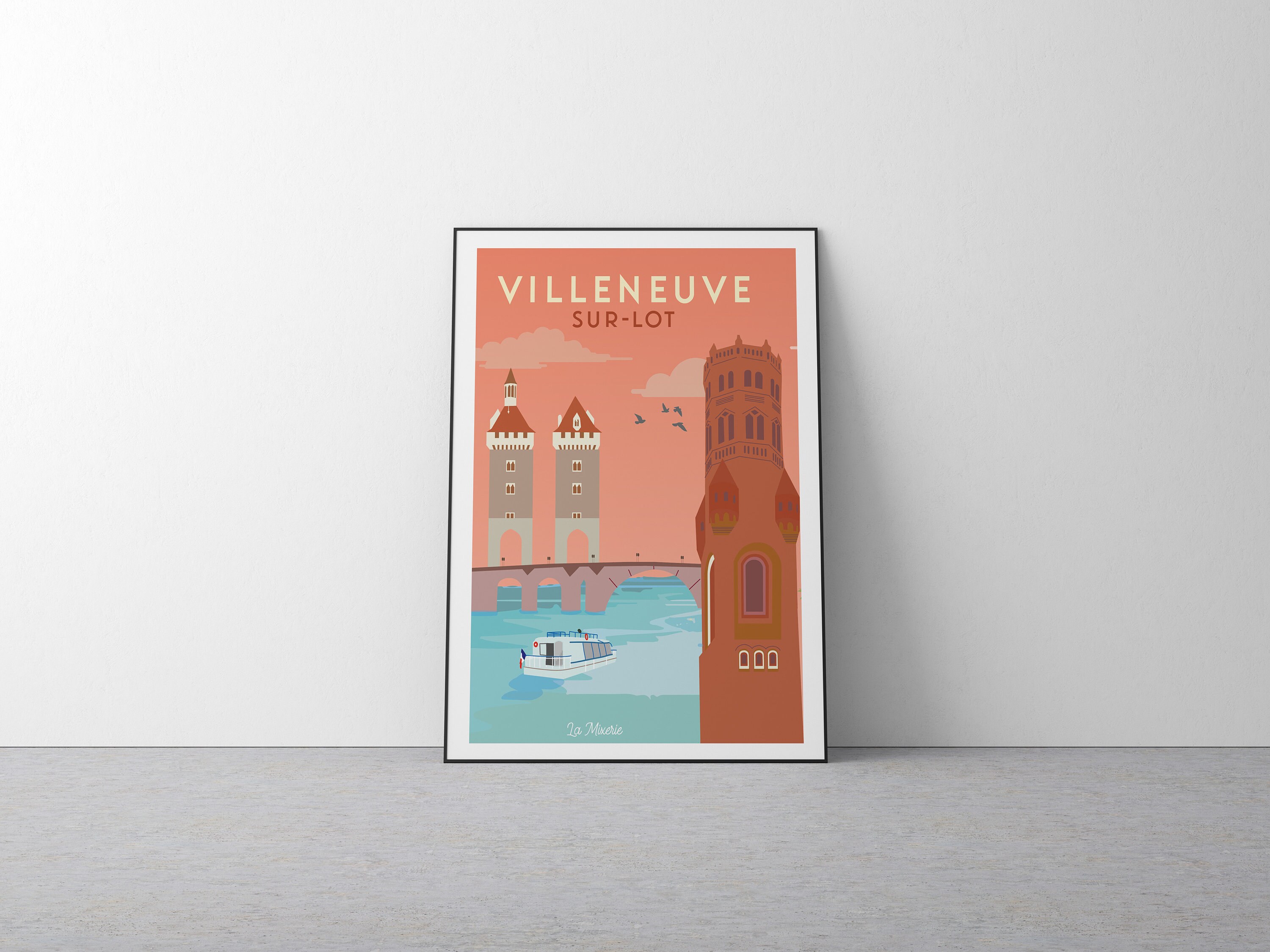 Affiche Villeneuve-Sur-Lot