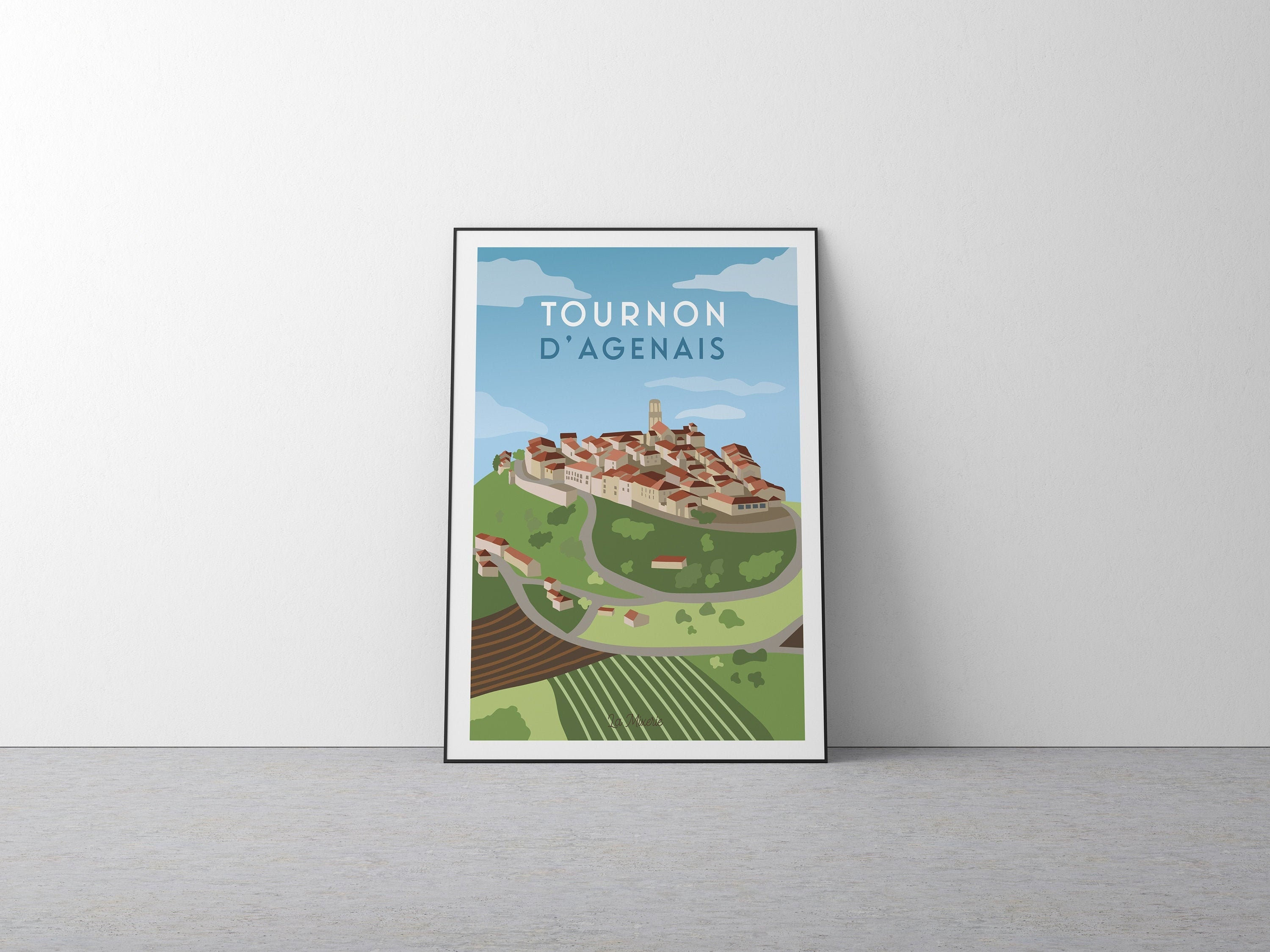 Affiche Tournon d'agenais