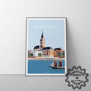 Poster von Dünkirchen im Norden