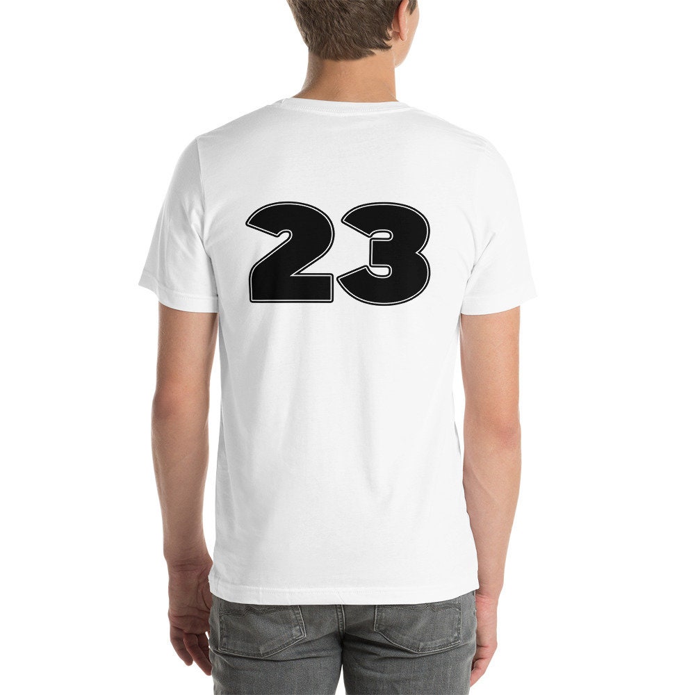 Short-Sleeve Unisex T-Shirt Custom Number T-shirt Custom | Etsy