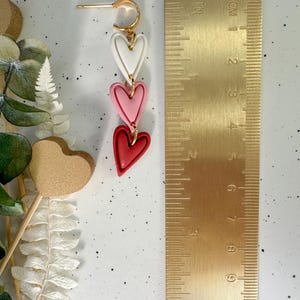 Valentne's Day Dangle Earrngs, Candy Heart Earrngs, Novelty Earrngs...