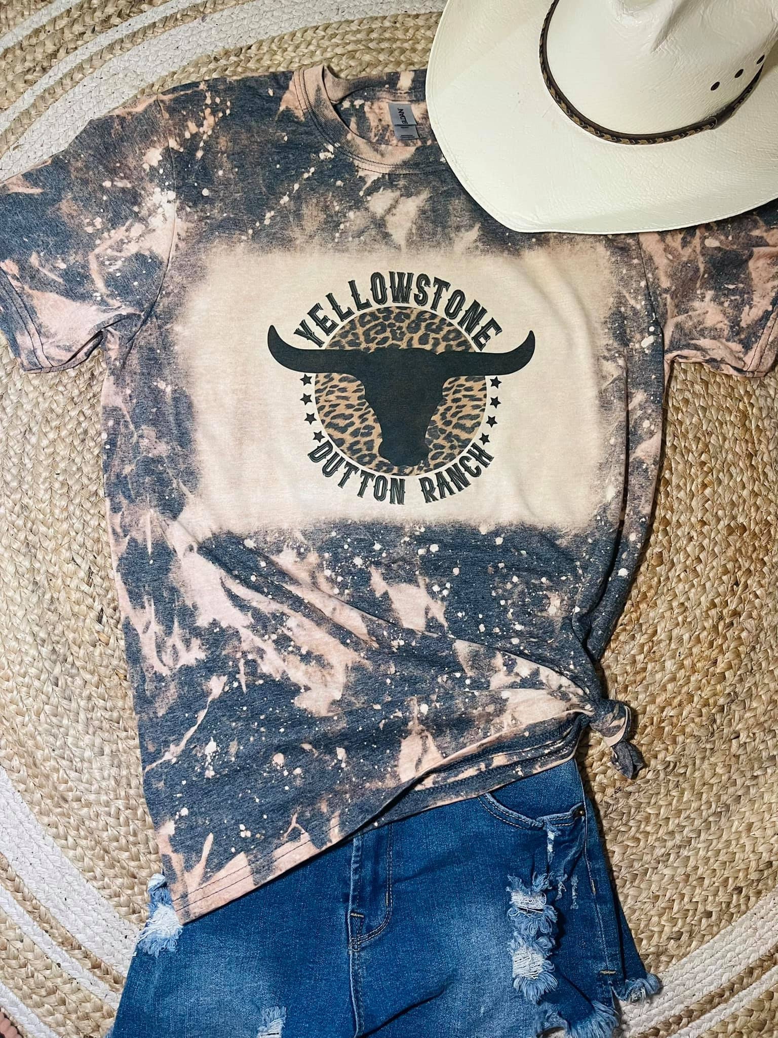 yellowstone bleached tee