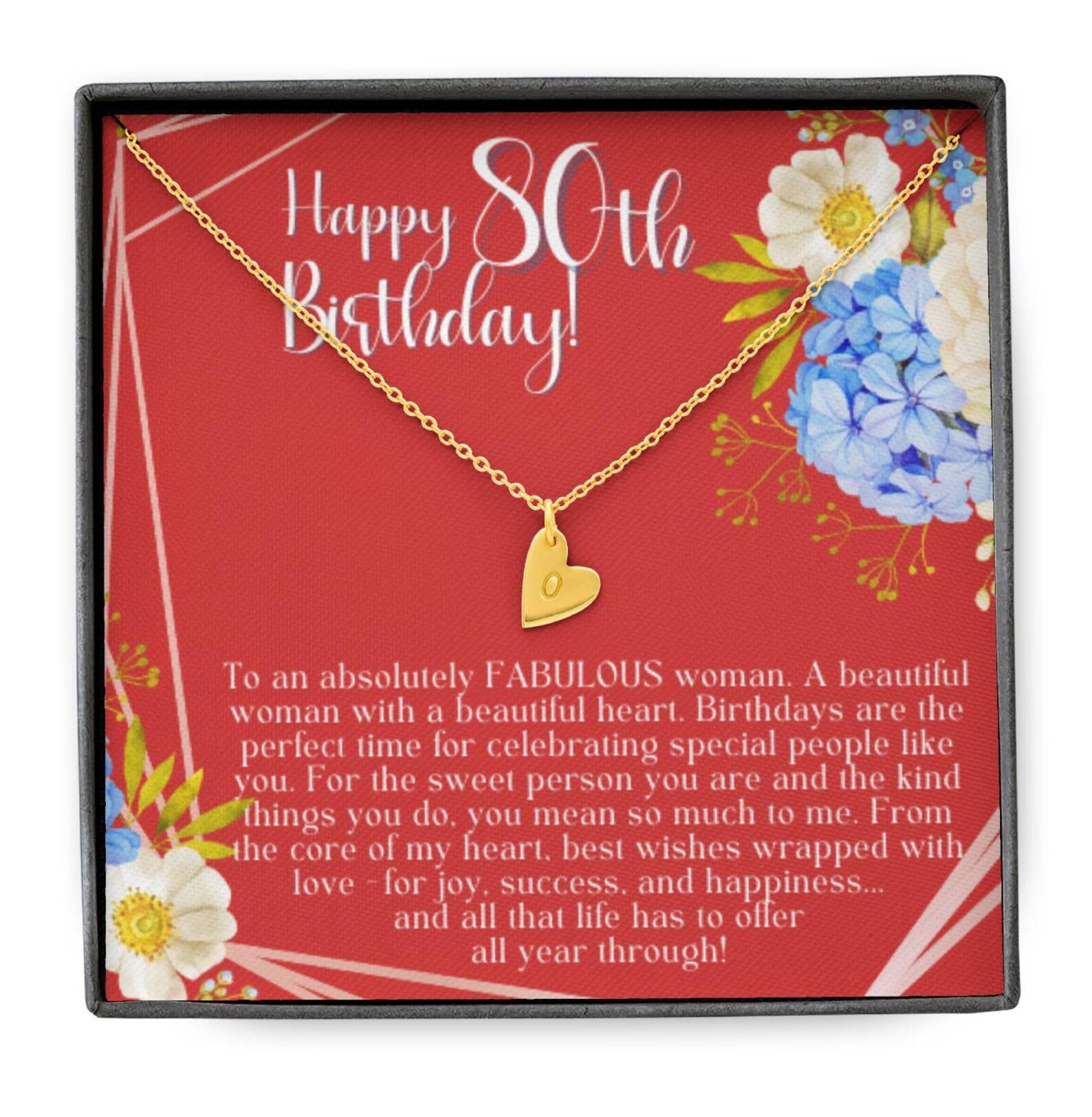 80th Birthday Gift for Women 80 year old birthday gift 80th Etsy