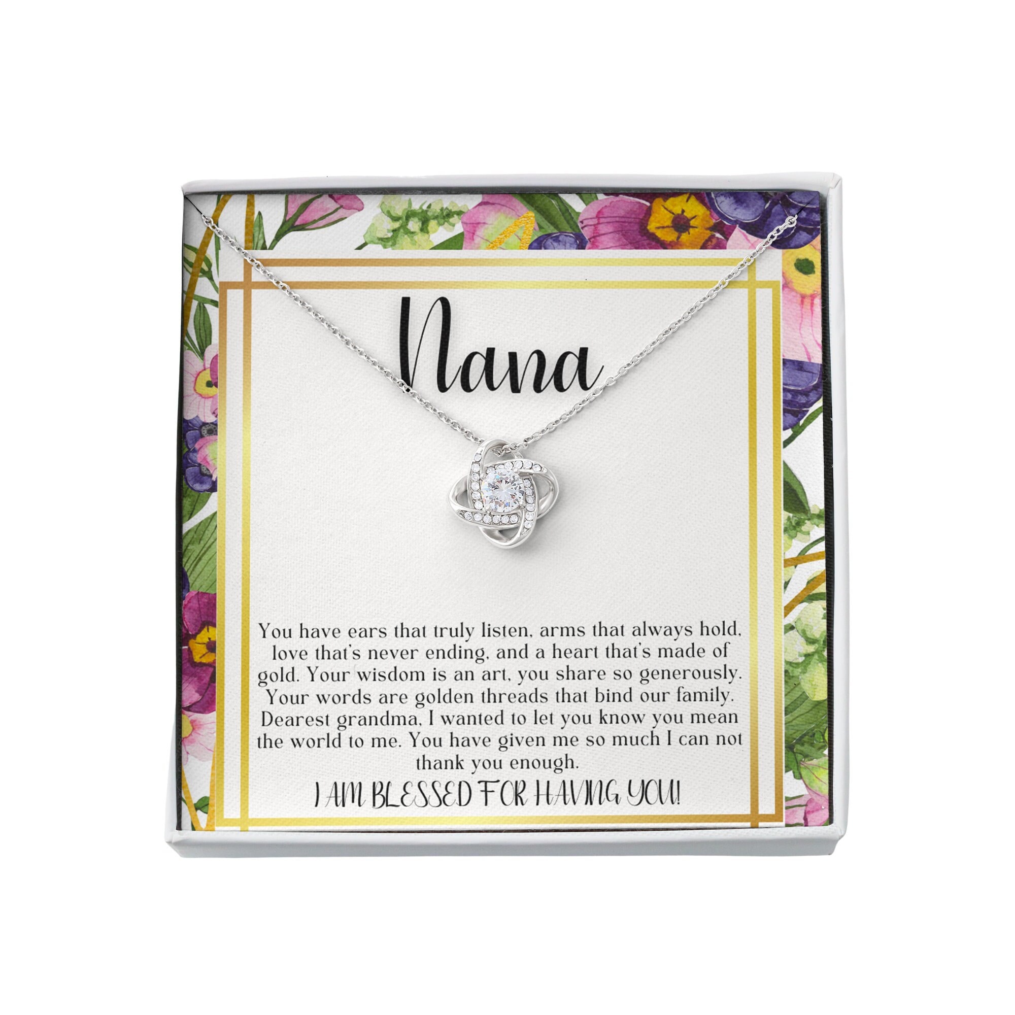 Personalized gift for nana nana christmas gift nana throw etsy
