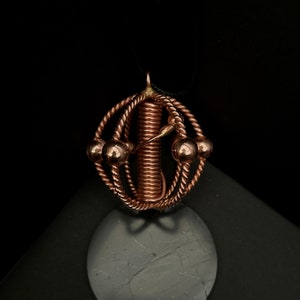 Hanging Harmonizer - EMF Protection - Healing Energy - Meditation - Boost Plant Yield Environmental Clearing - Copper - 144Mhz Frequency