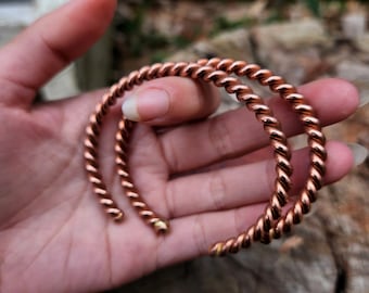 Sacred Copper Tensor Bracelets - Pure Copper Healing Jewellery