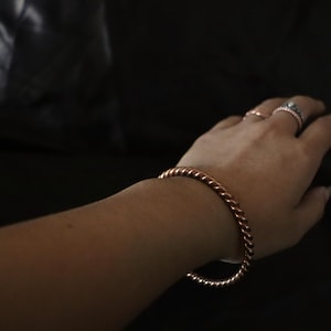 Anello tensore: Braccialetto energetico in rame, Braccialetto in rame