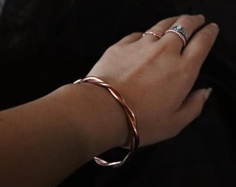 Tensor ring: Copper Energy Bangle, Copper Bracelet